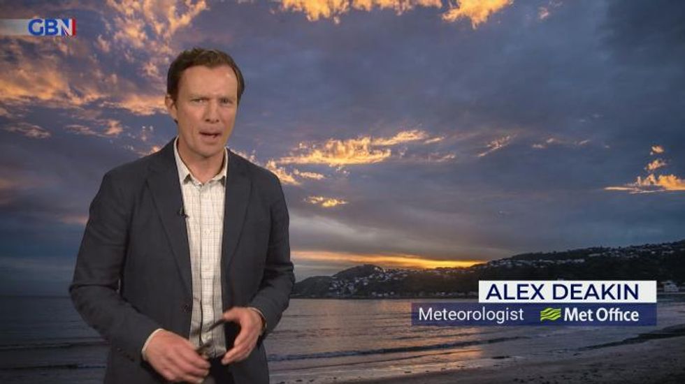 Met Office: Chance of isolated showers