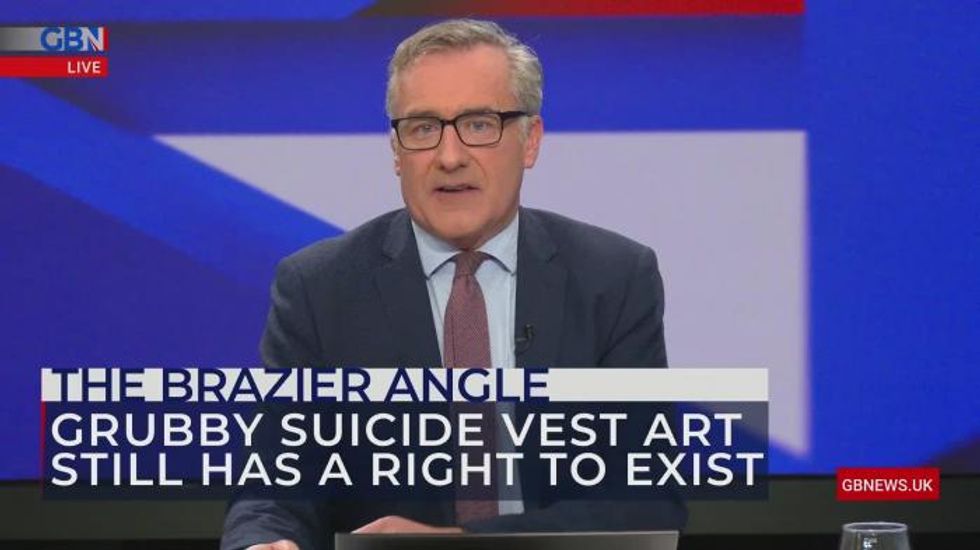 Colin Brazier: Grubby suicide vest art still has the right to exist