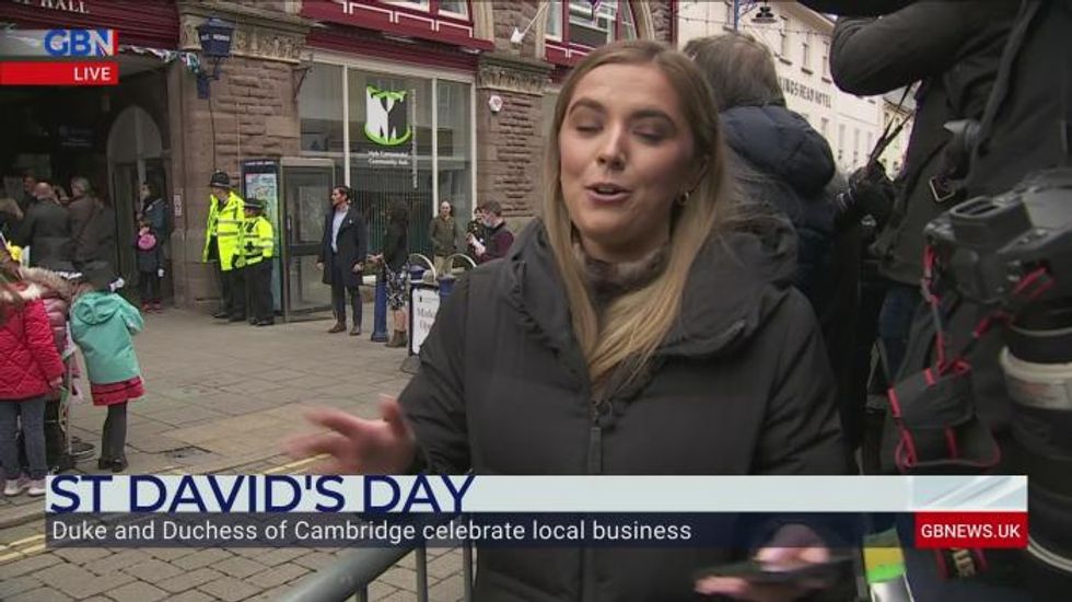 Prince William and Kate Middleton arrive in Wales for St David's Day royal visit - WATCH