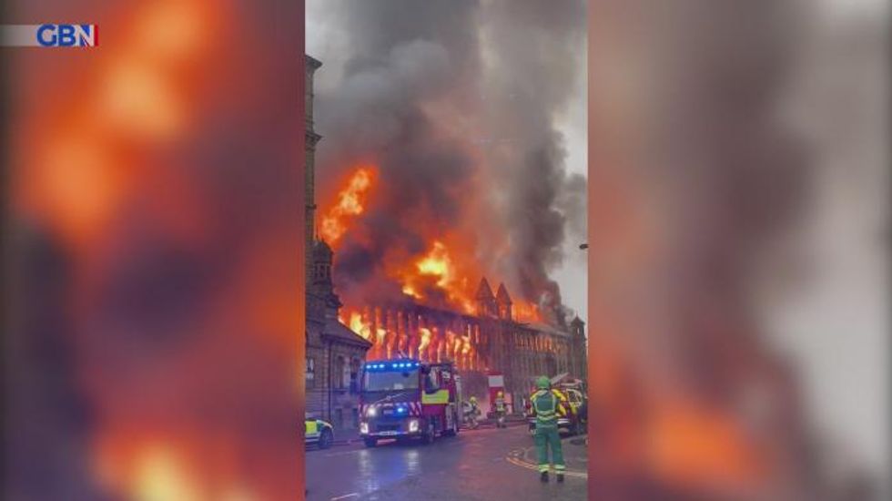 Yorkshire mill fire down to arson as five arrested, police say