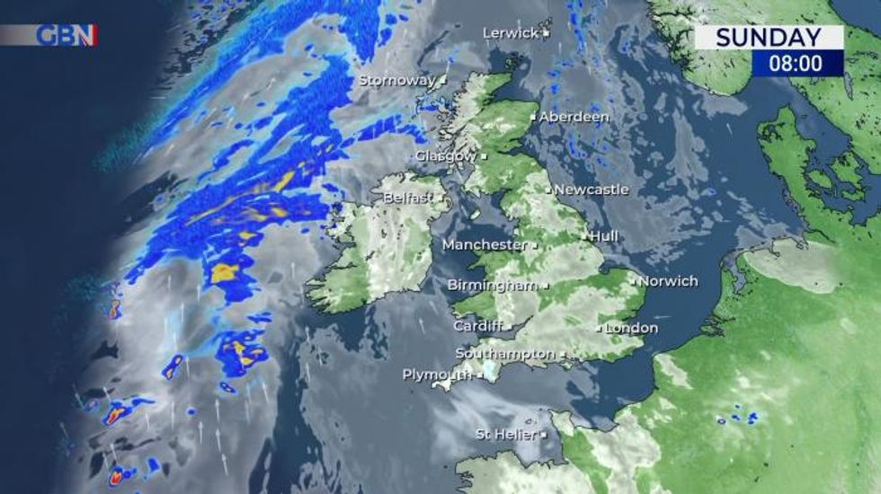 Weather: Becoming hotter early this week, especially England and Wales