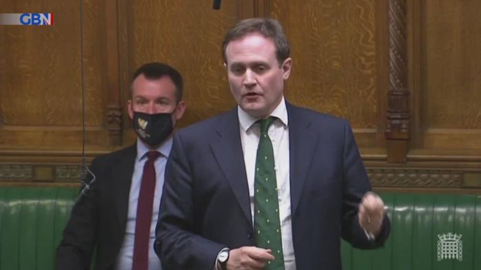 Tory MP accidentally swears as he calls out Putin’s ‘s**t game’