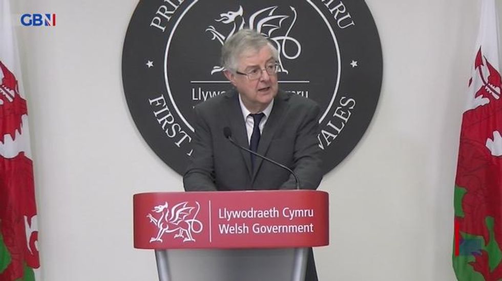 Covid: 'The one country not taking action to protect its population is England', Mark Drakeford says