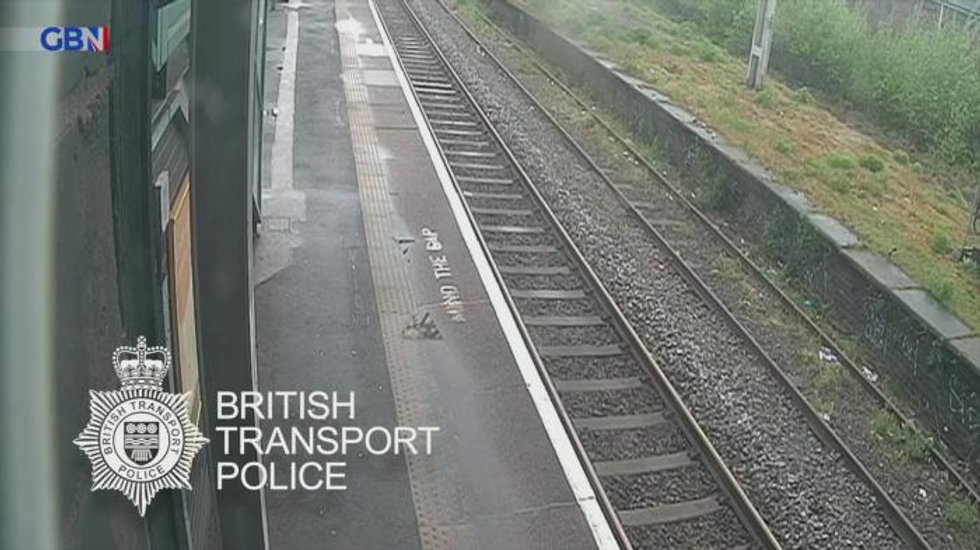 Motorist jailed after driving car down railway track