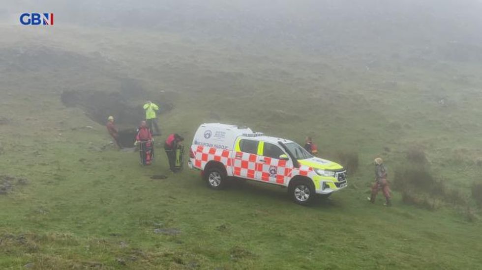 Wales Cave Rescue: 250 cavers join bid to rescue man trapped in cave for two days