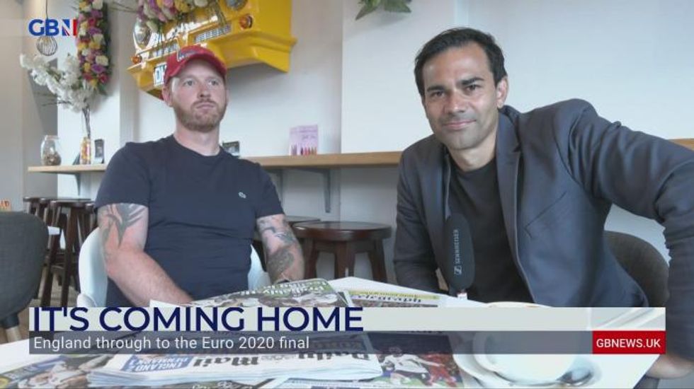 Euro 2020: Behind the scenes of GB News' semi-final coverage