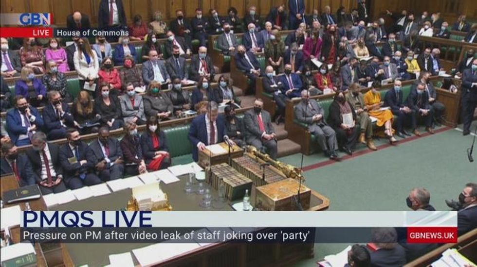 Downing Street party: Dominic Cummings Tweets 'will CABSEC investigation include the flat party on Friday 13th of November' during heated PMQs