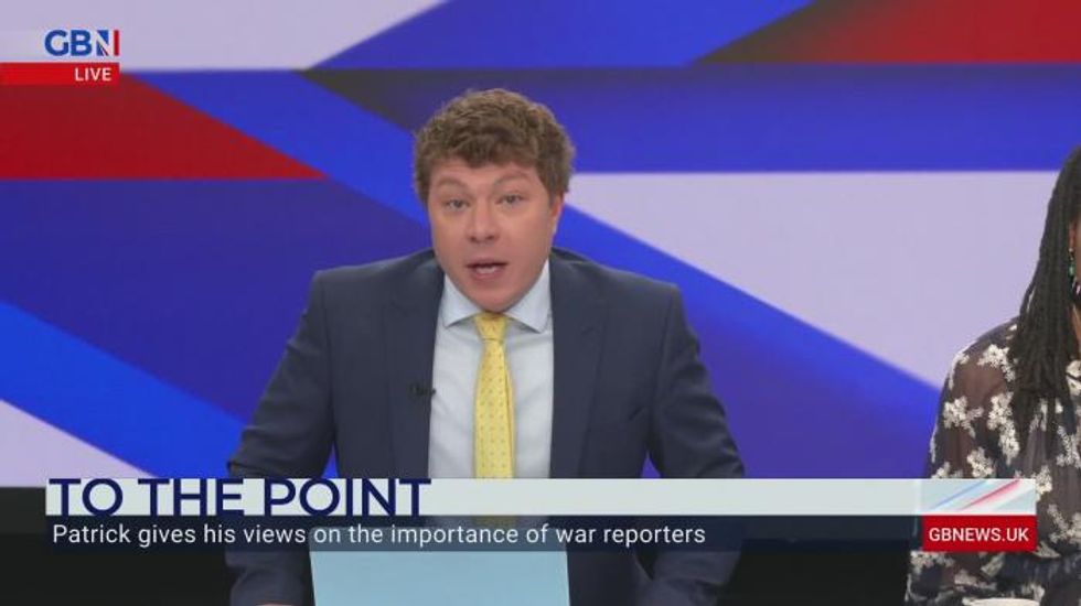 Patrick Christys: War correspondents are heroes in the information war