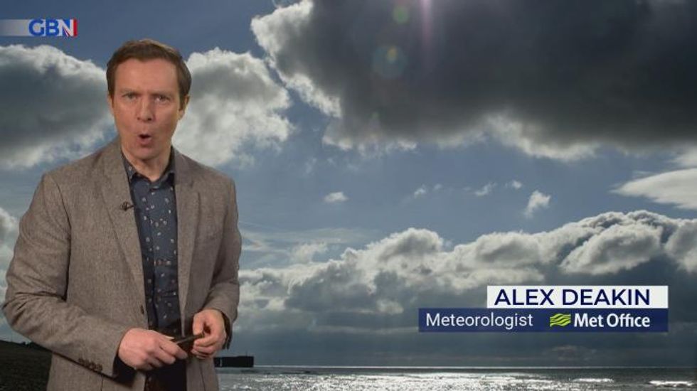 UK Weather: Bright in the east, rain and strong winds in west