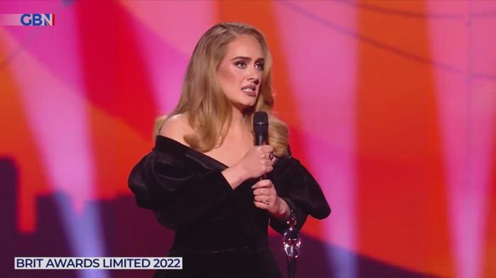 Adele says she 'loves being a female artist' in dig at new gender neutral Brit Awards categories