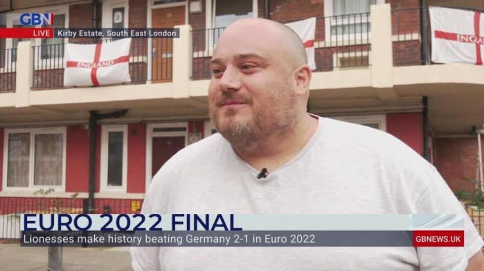England fans descend on Trafalgar Square as Lionesses win Euro 2022 – in pictures