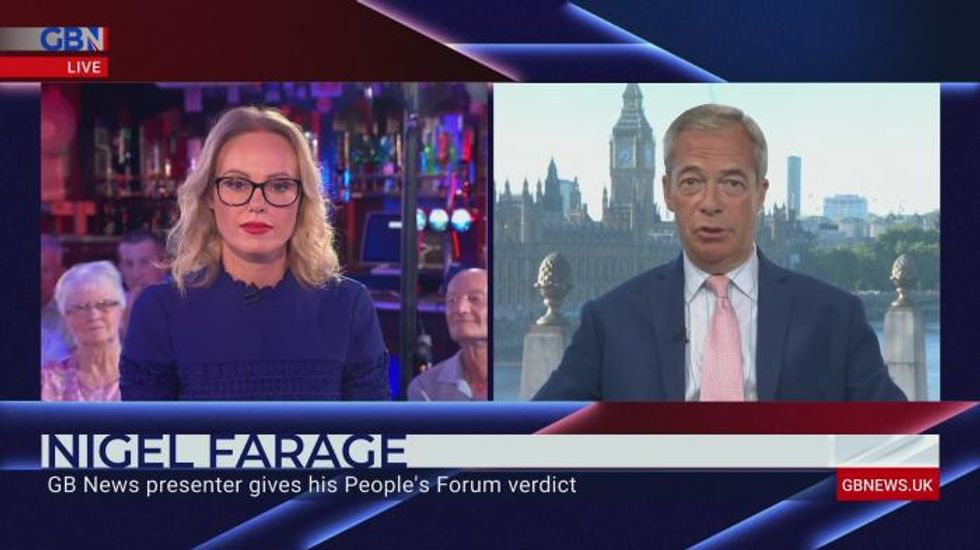 Nigel Farage criticises Liz Truss' People's Forum appearance as she had 'nothing to say' on pushback in immigration probe