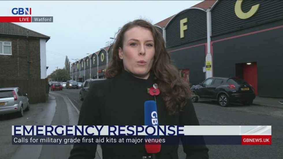 Call for military grade first aid kits in football stadiums and train stations