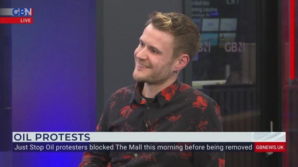 Just Stop Oil will continue disruptive protests, telling GB News ‘annoying people works’