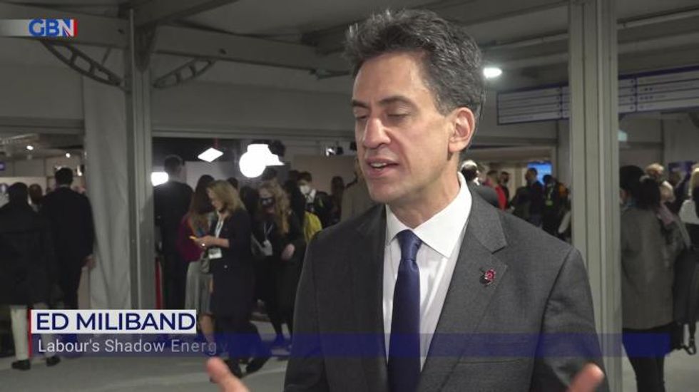Ed Miliband: COP26 won’t deliver everything we hoped on climate change