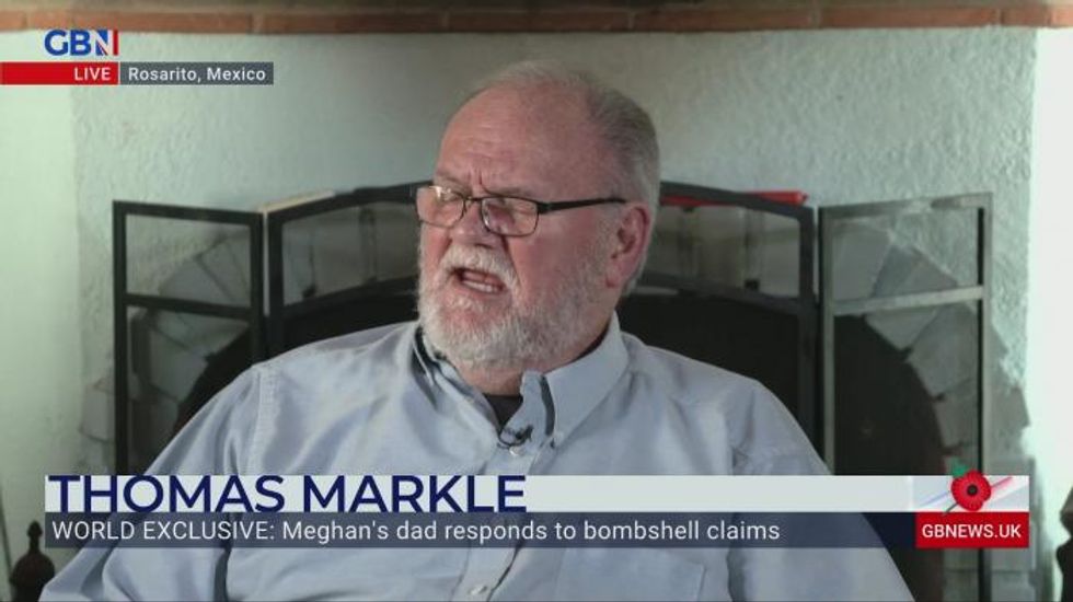 Meghan Markle's dad says 'maybe Prince Harry was dropped on his head as a baby'