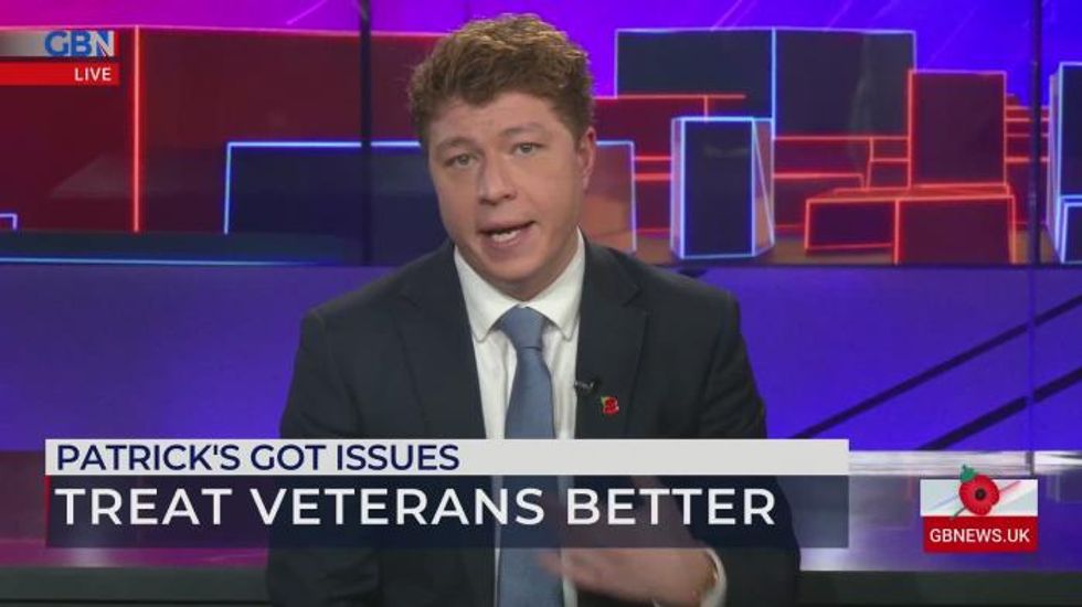 I can't help but feel migrants are treated better than veterans, Patrick Christys says