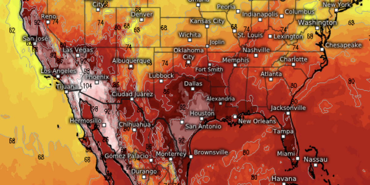 NextImg:US weather: Record-breaking heat set to scorch southwest in ‘true Indian Summer’