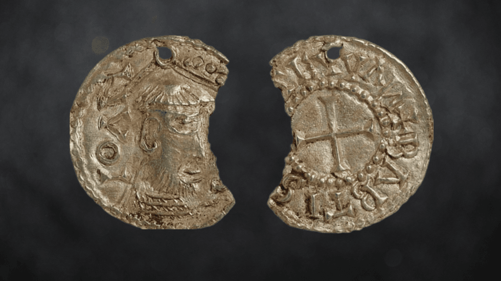1,200-year-old Viking coin