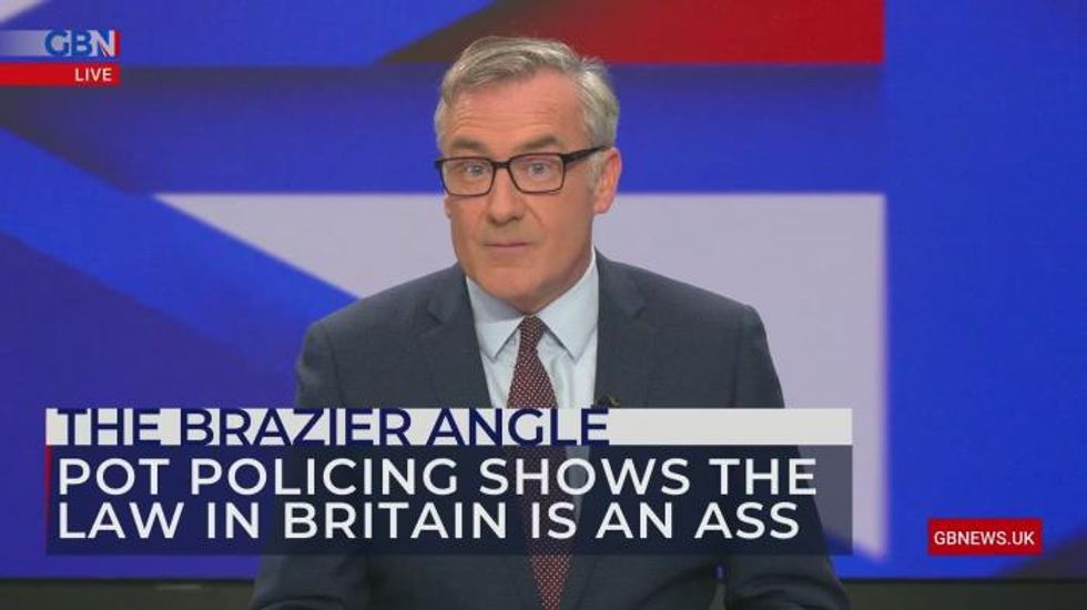Colin Brazier: Pot policing shows the law in Britain is an ass