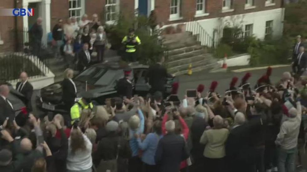 King Charles III and Camilla, Queen Consort arrive in Belfast ahead of audience with Northern Ireland Assembly
