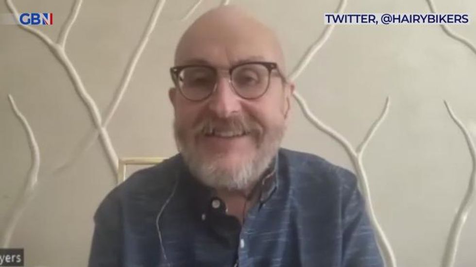 Hairy Bikers star Dave Myers makes first appearance since cancer treatment: ‘I've embraced the baldness’