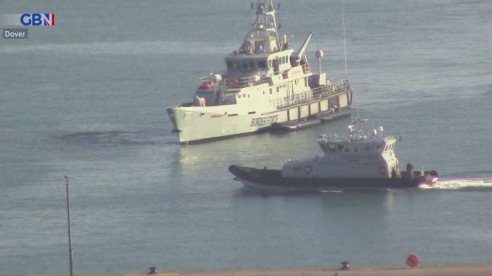 More than 550 migrants have crossed English Channel in first two weeks of 2022