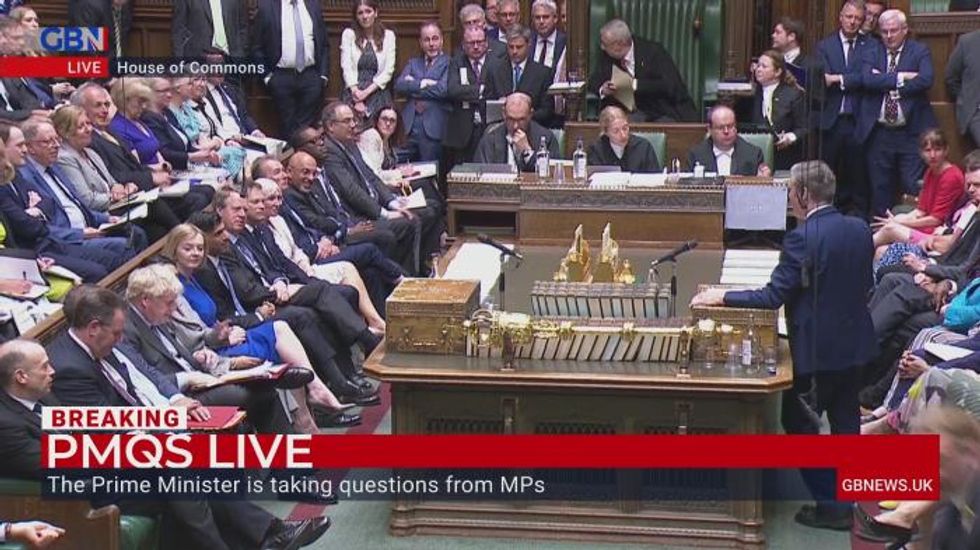 PMQs live: Boris Johnson asks Keir Starmer if he backs RMT rail strikes