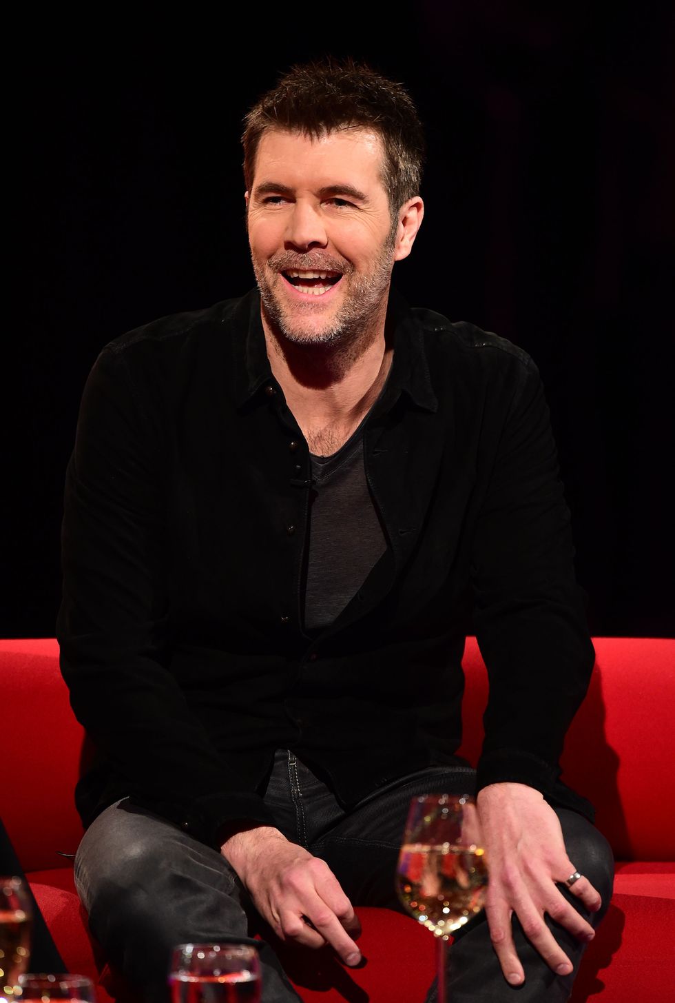 16/09/16 PA File Photo of Welsh comedian Rhod Gilbert during the filming of the Graham Norton Show at the London Studios in London. See PA Feature SHOWBIZ TV Quickfire Gilbert. Picture credit should read: Ian West/PA Photos. WARNING: This picture must only be used to accompany PA Feature SHOWBIZ TV Quickfire Gilbert.
