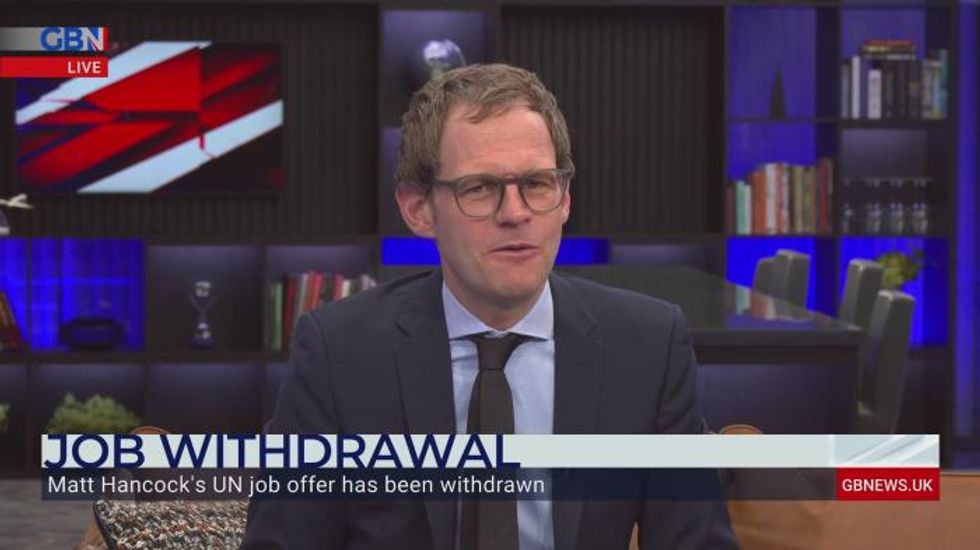 Matt Hancock: Technicality meant I could not take up UN job offer
