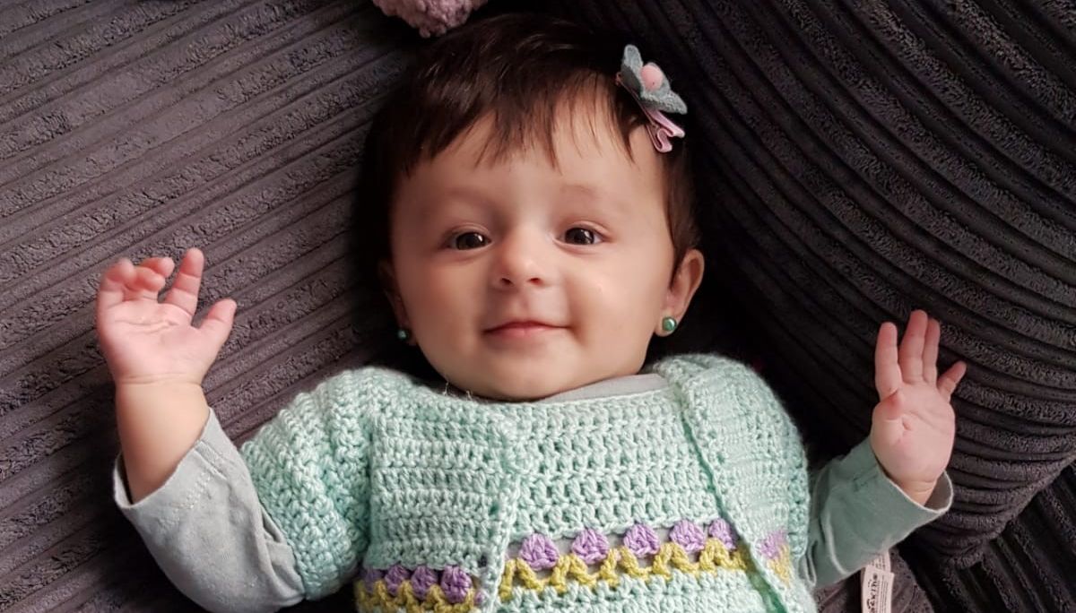 16-month-old Nusayba Umar