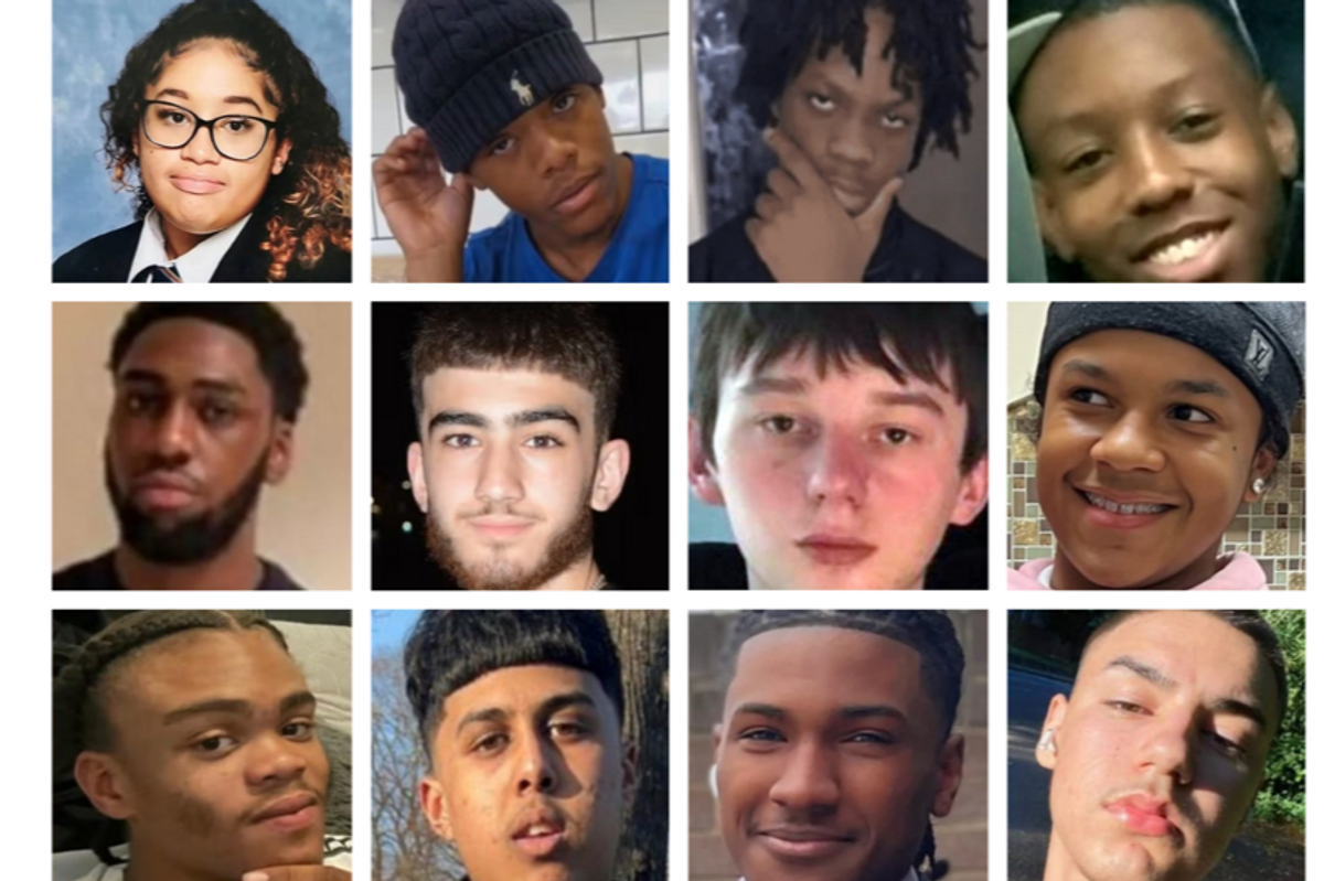 17 murdered London teens