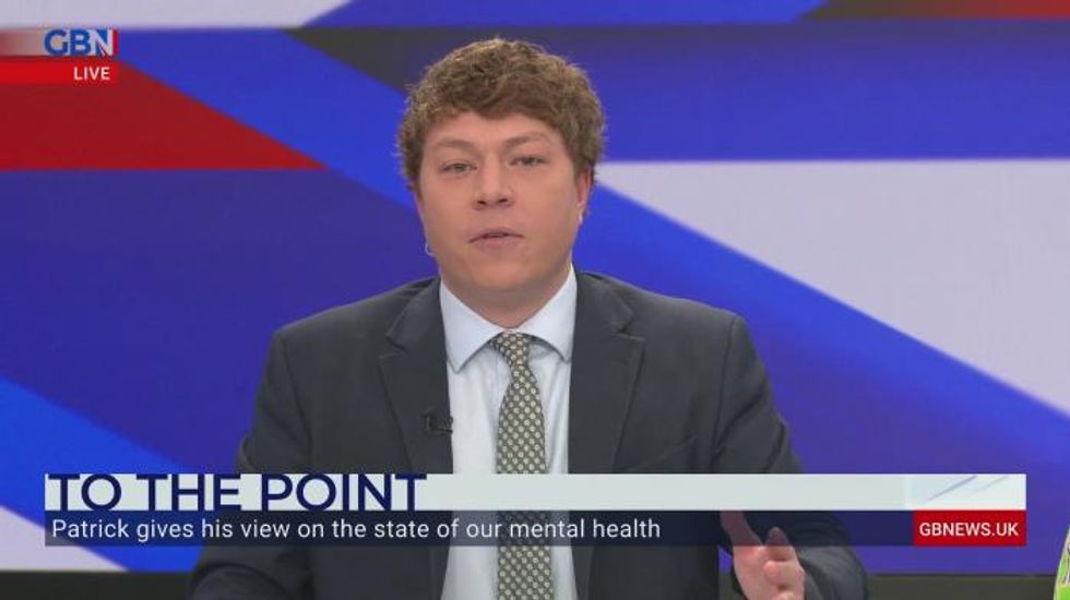 We can't go on just blindly accepting 12 men a day killing themselves, says Patrick Christys