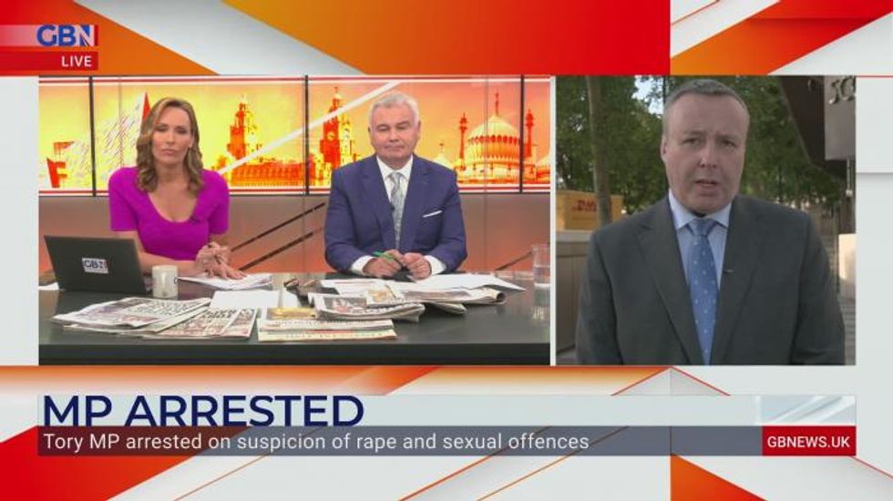 Tory MP released on bail after arrest on suspicion of rape