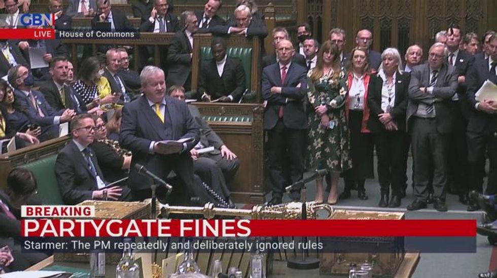 Ian Blackford launches bizarre tirade at Boris Johnson: 'Even the dogs in the street know he lied'