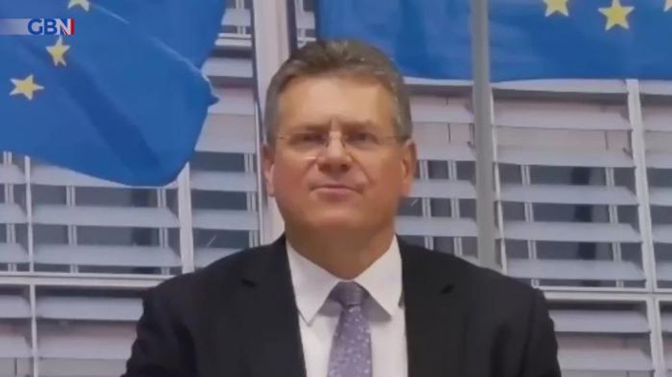 Brexit: EU proposals will create ‘express line’ on trade, says Maros Sefcovic
