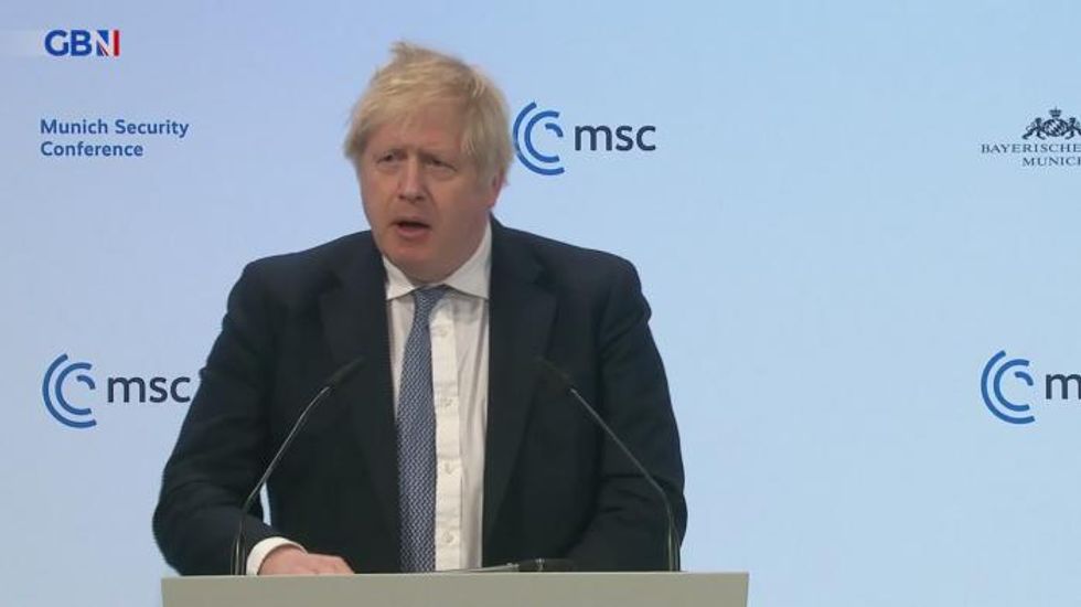 Boris Johnson: Russian invasion of Ukraine would mean destruction of democratic state