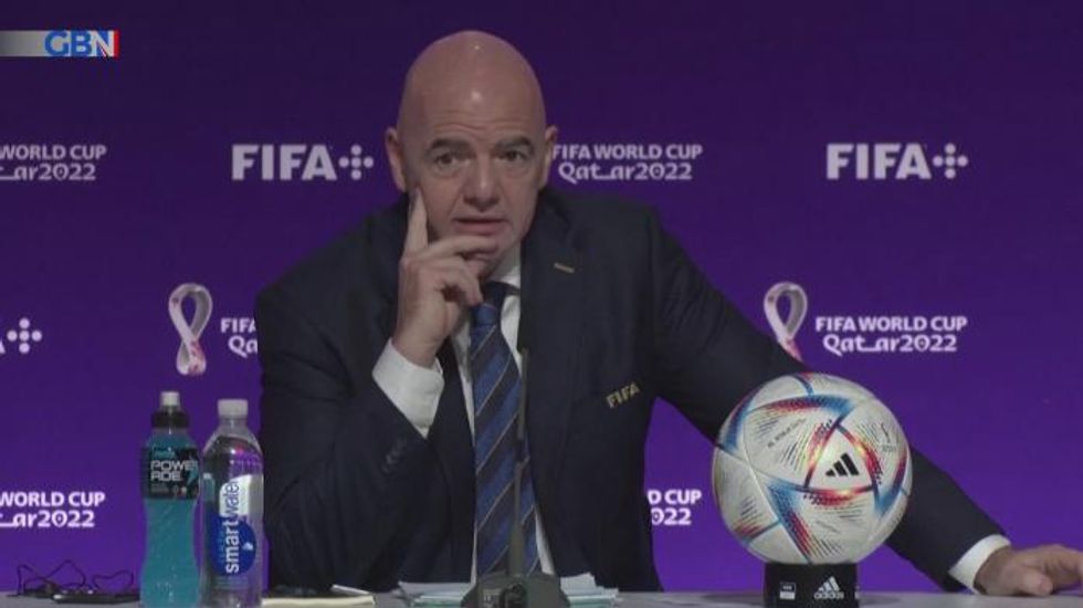 FIFA President HITS BACK at Qatar criticism - 'We should apologise before giving moral lessons to people'