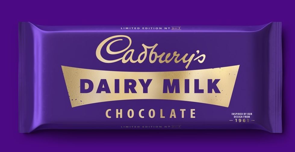 1961 Cadbury chocolate bar