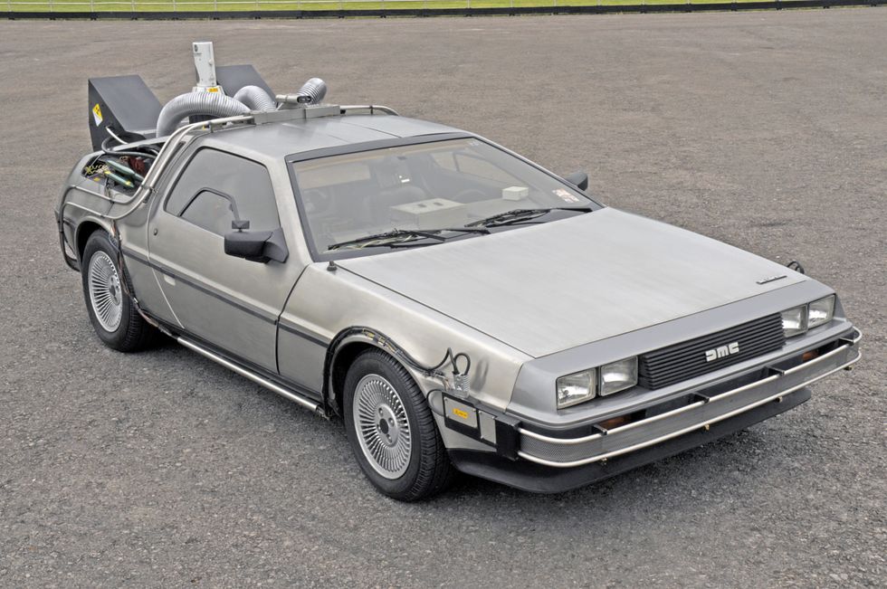 1981 DeLorean Back To The Future replica car