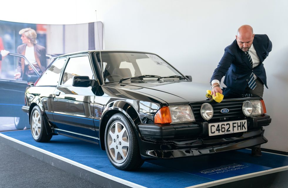 1985 Ford Escort RS Turbo previously owned by Diana, Princess of Wales