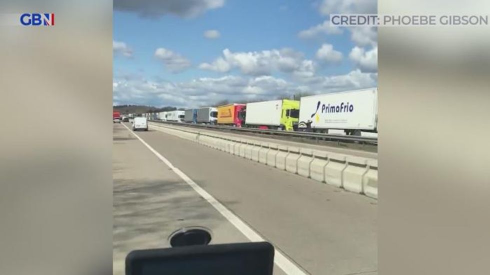 Dover plunged into traffic chaos as P&O suspension partly blamed for delays