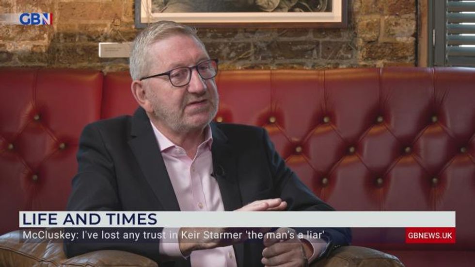 Keir Starmer’s best friend is Liz Truss as he seeks to 'kill off Labour’s socialist heart’, Len McCluskey tells GB News