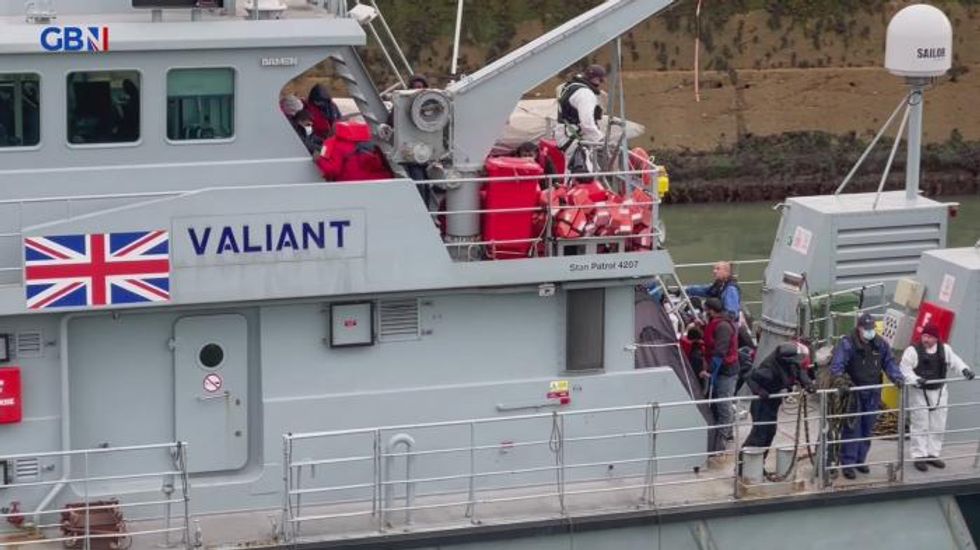 Channel migrant figures show more than 2,000 pulled from small boats this month