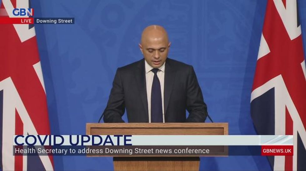 Covid: Sajid Javid warns cases could rise to '100,000 a day'