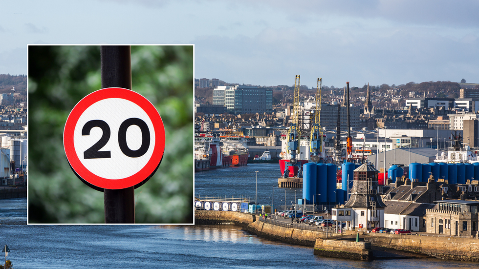 20mph and Aberdeen city