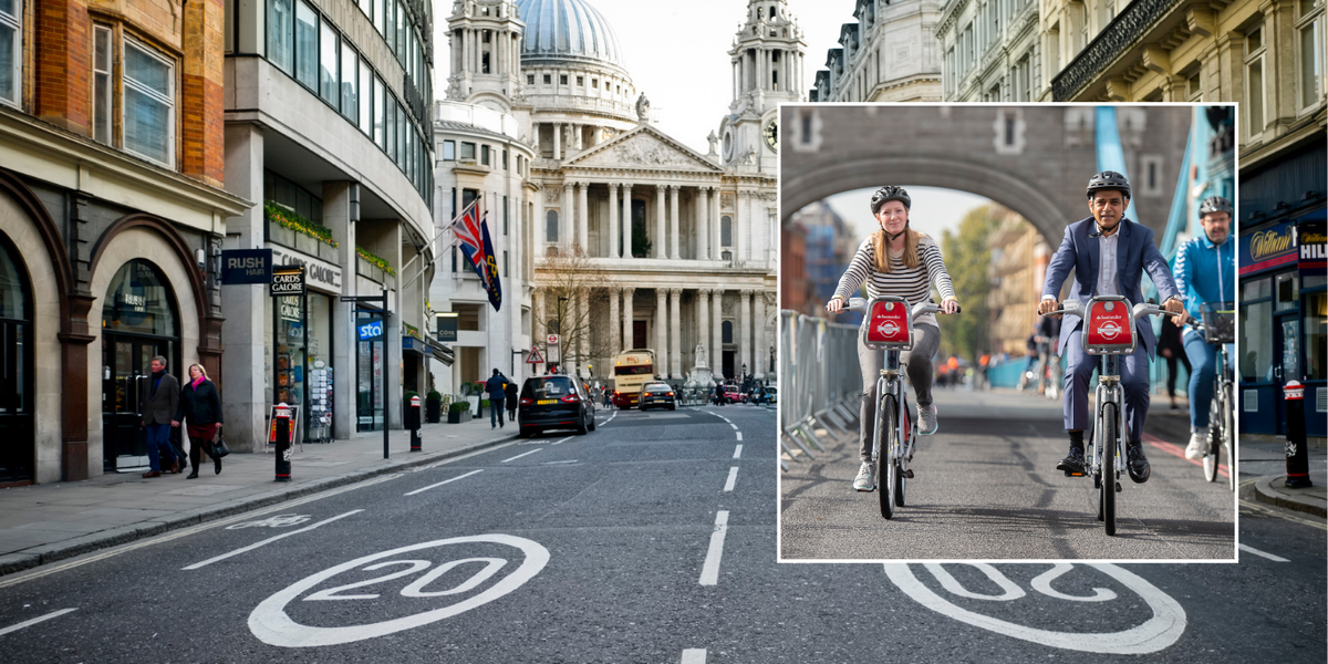 NextImg:Drivers to see 'many locations' hit with lower speed limits as London prioritises walking and cycling