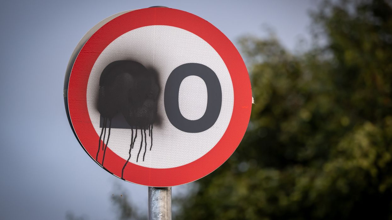 20mph sign