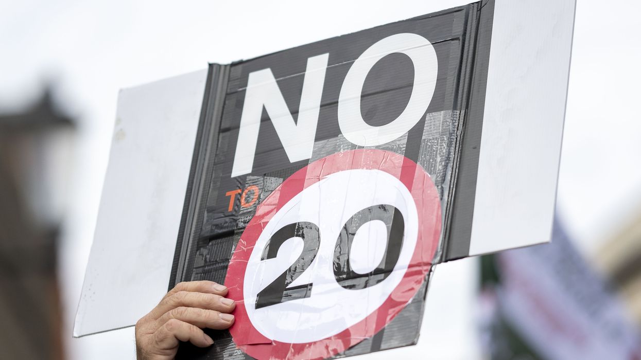 20mph speed limit protest