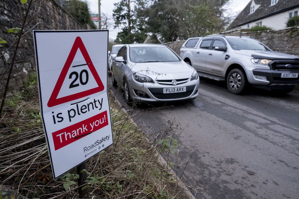 20mph speed limits